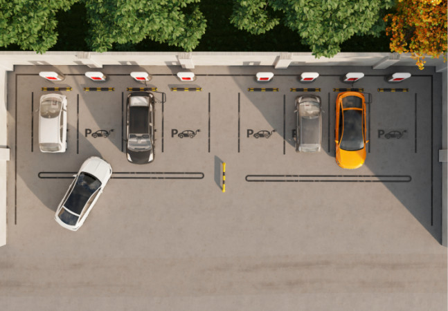 Posti auto nell'ex area del giardino: delibera legittima