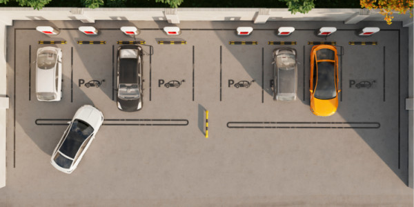 Posti auto nell'ex area del giardino: delibera legittima